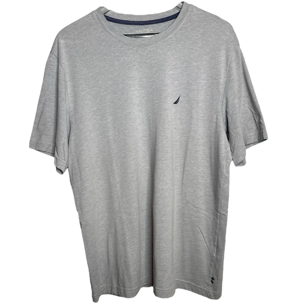 Nautica Light Gray Short Sleeve Tee